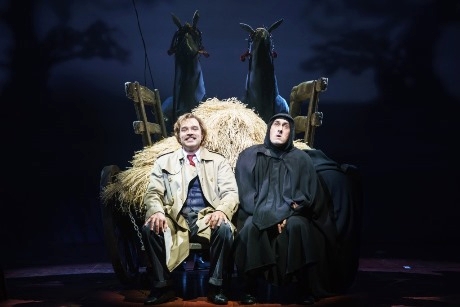 Hadley Fraser and Ross Noble in Young Frankenstein
